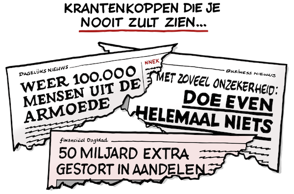 Krantenkoppen pensioen